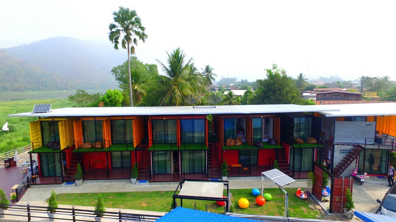 Hotel Inbox Living Rimkhong Chiang Khan Exteriér fotografie