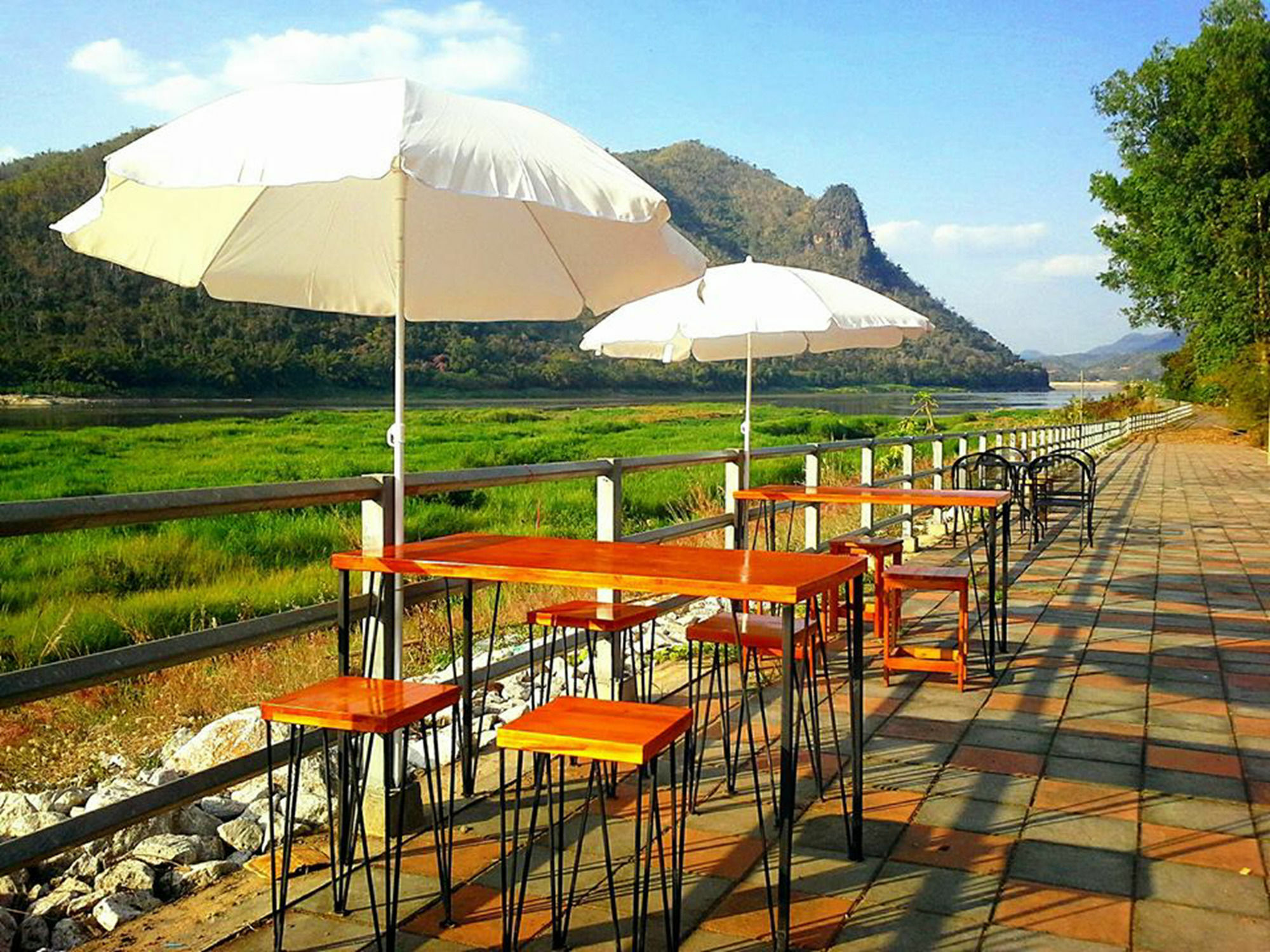 Hotel Inbox Living Rimkhong Chiang Khan Exteriér fotografie